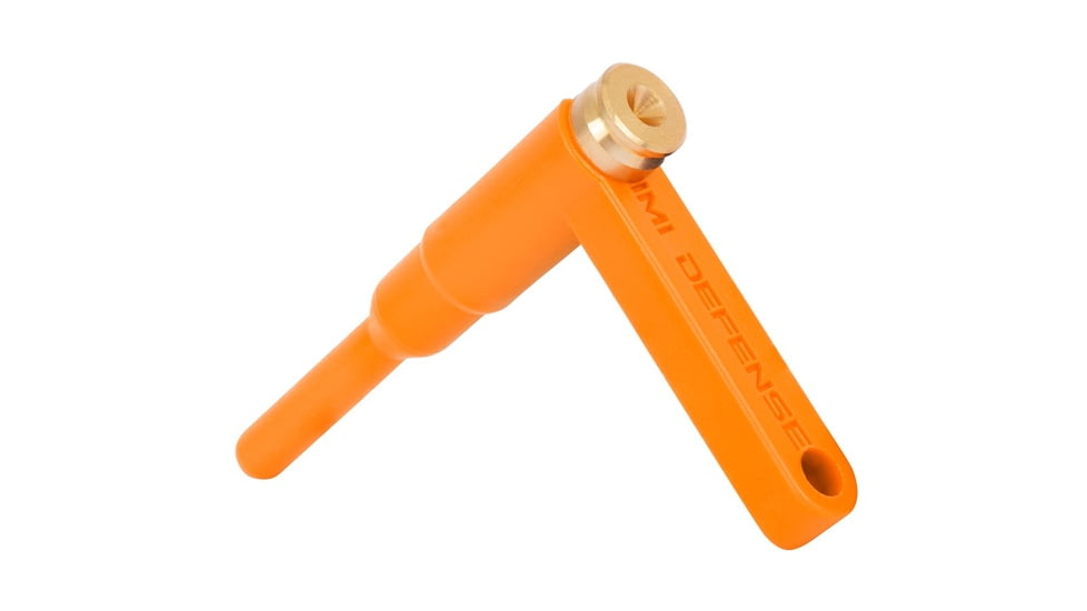 IMI Defense Empty Chamber Ejectable Safety Flag Load Indicator, .223 / 5.56mm, Orange/Brass, 14181