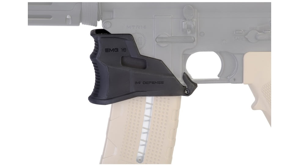 IMI Defense Ergonomic Magwell Grip, AR-15, Black, 96670