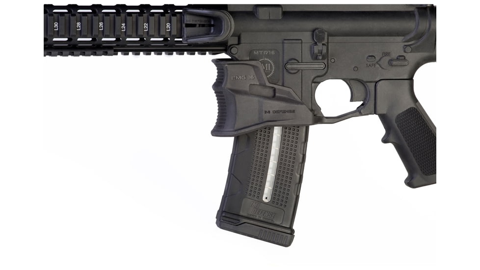 IMI Defense Ergonomic Magwell Grip w/ Integrated Enhanced Trigger Guard, AR-15, Black, 96680