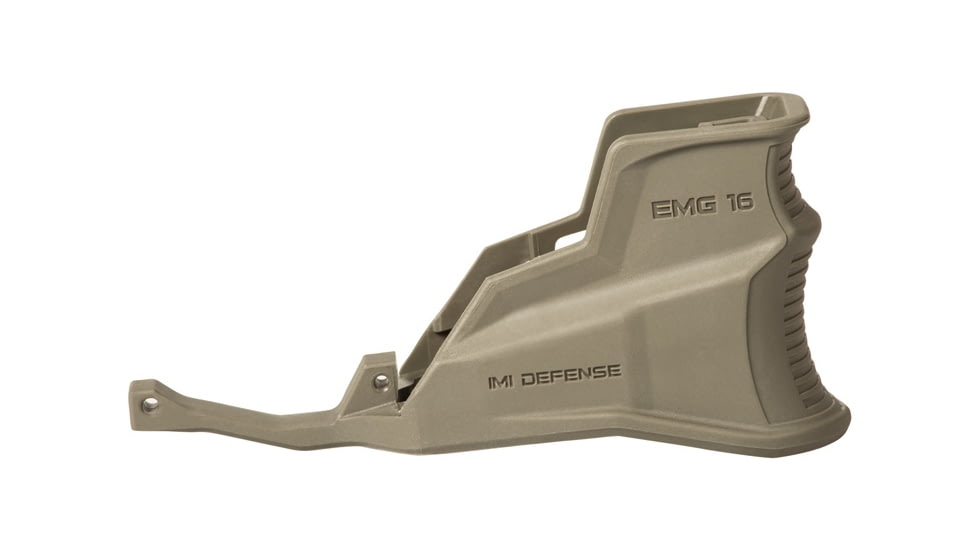 IMI Defense Ergonomic Magwell Grip w/ Integrated Enhanced Trigger Guard, AR-15, OD Green, 96681