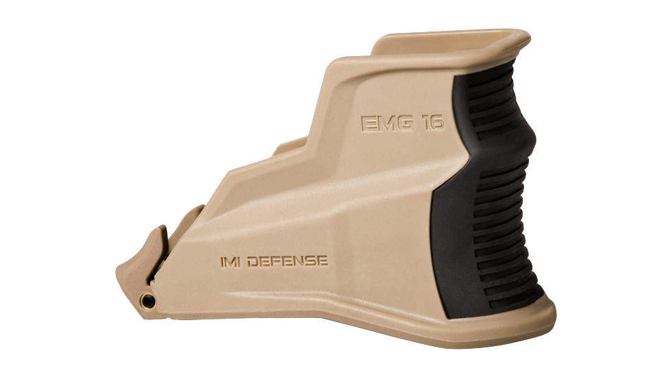IMI Defense Ergonomic Over Molded Magwell Grip, AR-15, FDE, 96677