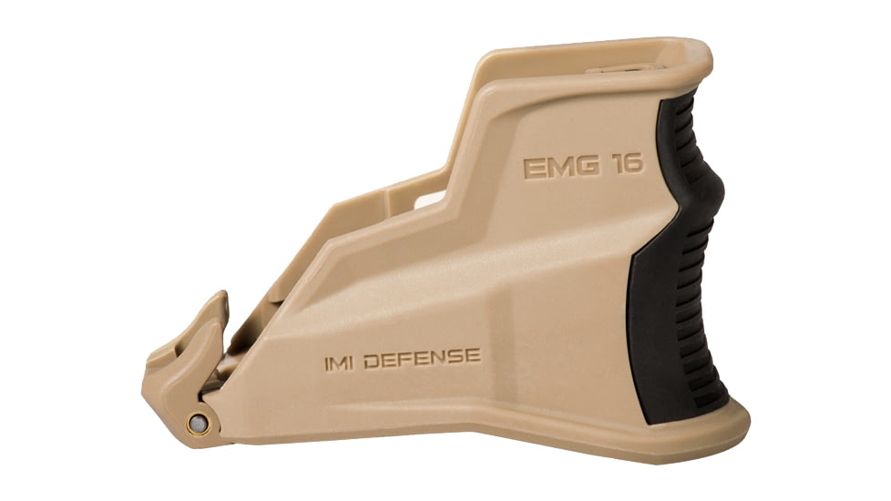 IMI Defense Ergonomic Over Molded Magwell Grip, AR-15, FDE, 96677