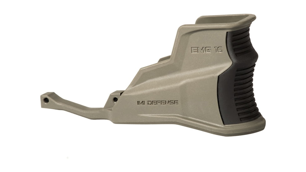 IMI Defense Ergonomic Over Molded Magwell Grip w/ Integrated Enhanced Trigger Guard, AR-15, OD Green, 96688