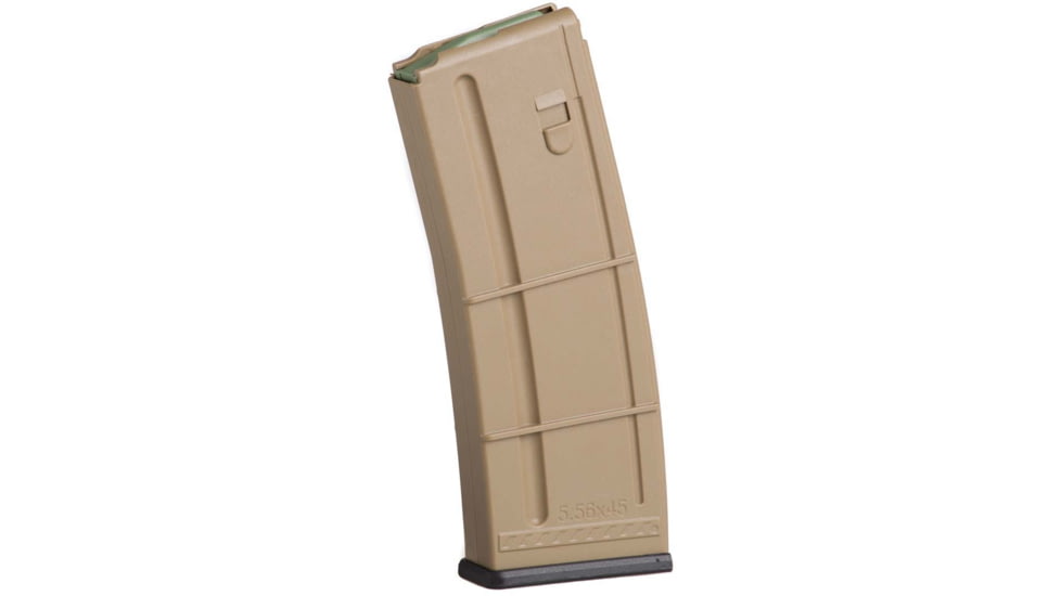 IMI Defense G1 M16/AR15 5.56mm Rifle Magazine, 30 Rounds, FDE, IMI-ZMG01FDE