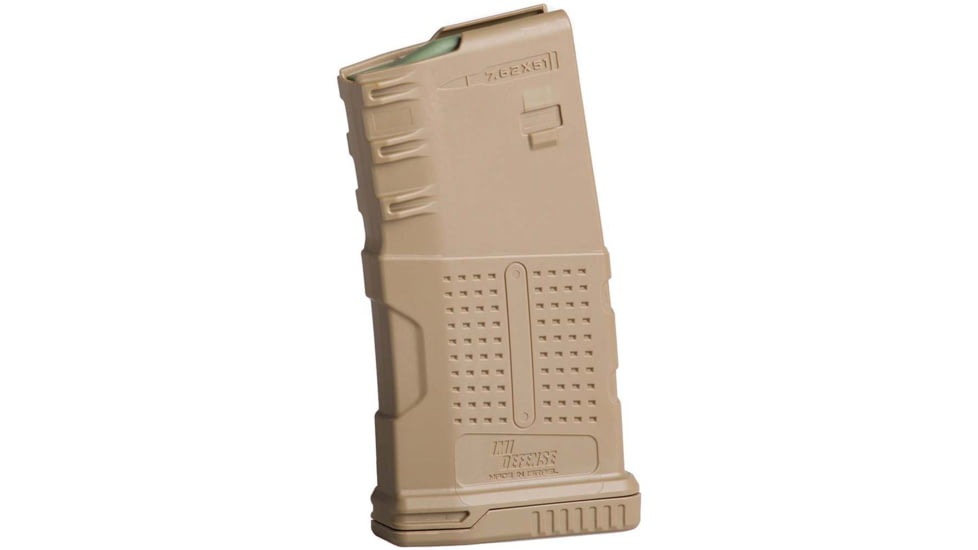 IMI Defense G2 7.62x51 Basic Rifle Magazine, 20 Rounds, FDE, IMI-ZMG06FDE