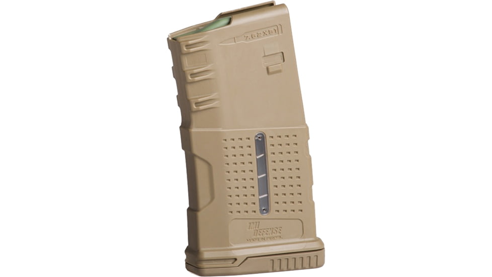 IMI Defense G6 Enhanced 7.62X51 20 Round Rifle Magazine, FDE, 20, 96967
