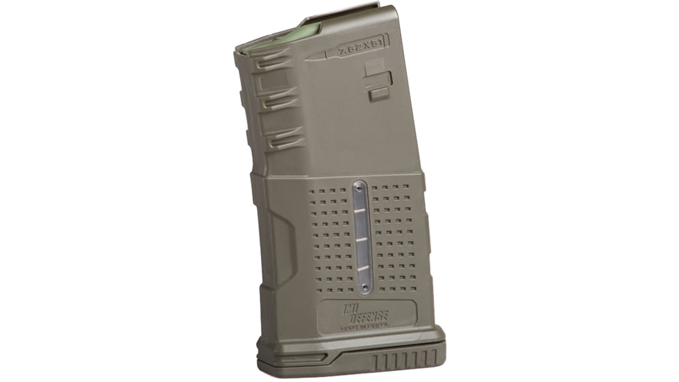IMI Defense G6 Enhanced 7.62X51 20 Round Rifle Magazine, OD Green, 20, 96968