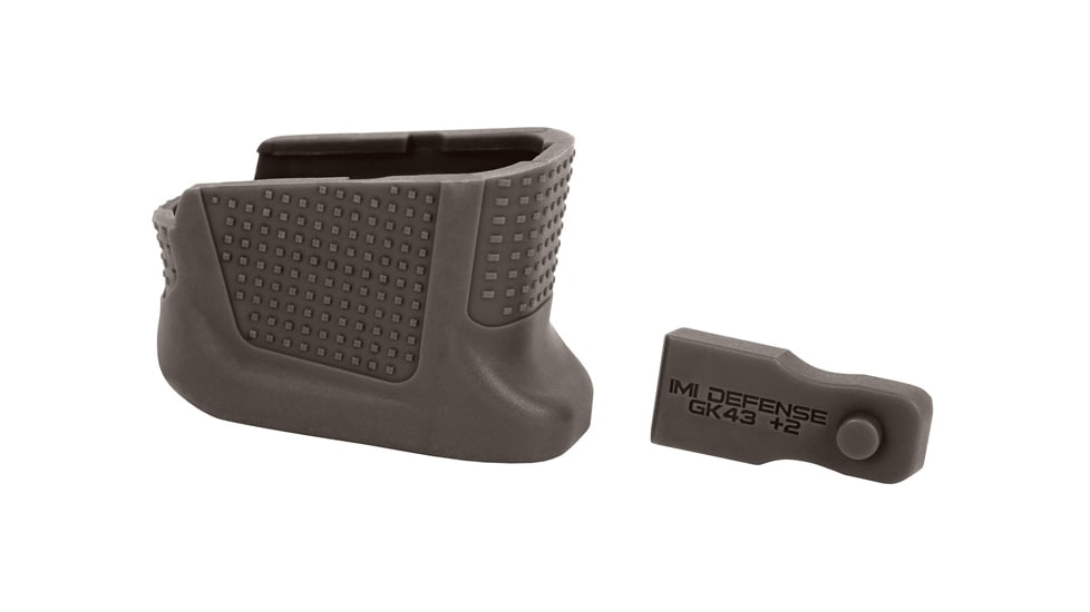 IMI Defense Glock 43 +2 Rounds Pistol Magazinel Extension, OD Green, 2, 97241