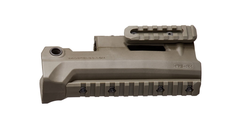IMI Defense Handguard Rail System w/Removable Picatinny Rail, 6.5in, OD Green, 74411