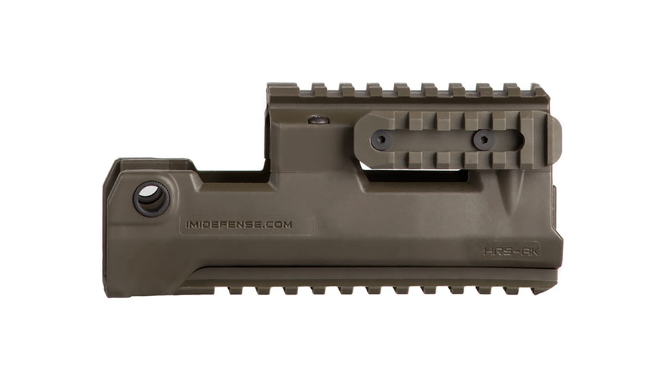 IMI Defense Handguard Rail System w/Removable Picatinny Rail, 6.5in, OD Green, 74411