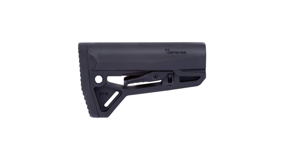 IMI Defense CTS Compact Tactical AR-15 Collapsible AR Buttstock, Black, IMI-ZS112BLACK