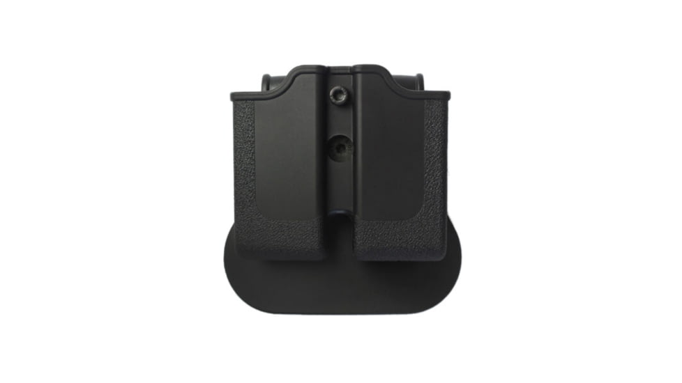 IMI Defense Double Magazine Pouch, 1911, SIG Sauer P220, Smith &amp; Wesson Model 4506, Smith &amp; Wesson Model 4516, Black, IMI-Z2010BLACK