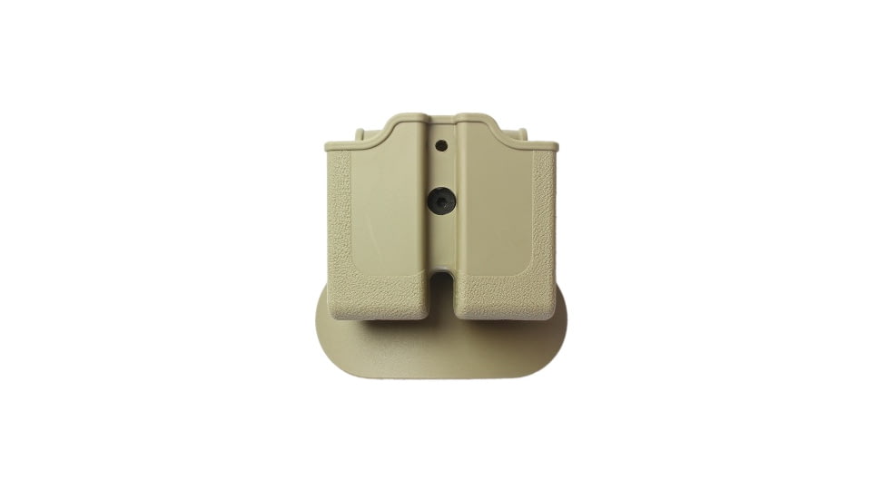 IMI Defense Double Magazine Pouch, 1911, SIG Sauer P220, Smith &amp; Wesson Model 4506, Smith &amp; Wesson Model 4516, Flat Dark Earth, IMI-Z2010FDE