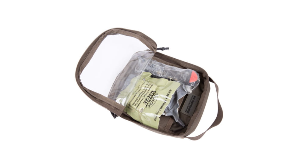 IMI Defense Fast Pouch, Olive Drab Green/Transparent, CFP-001