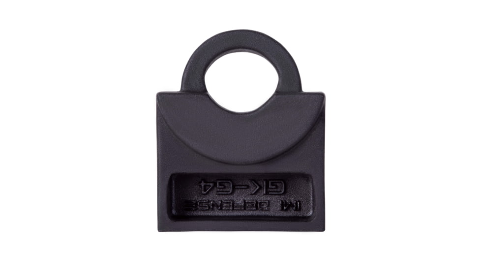 IMI Defense Glock 24, Glock 47, Glock 17, Glock 22 , Glock 23, Glock 19X, Glock 19 Lanyard Loop Plug, Black, IMI-ZGKSPBLACK