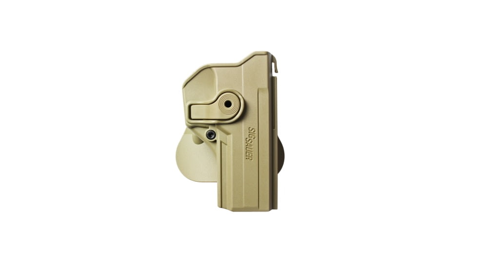 IMI Defense Polymer OWB Paddle Holster, SIG Sauer P250, SIG Sauer P320, SIG Sauer P320 X5, Flat Dark Earth, Right, IMI-Z1060FDE