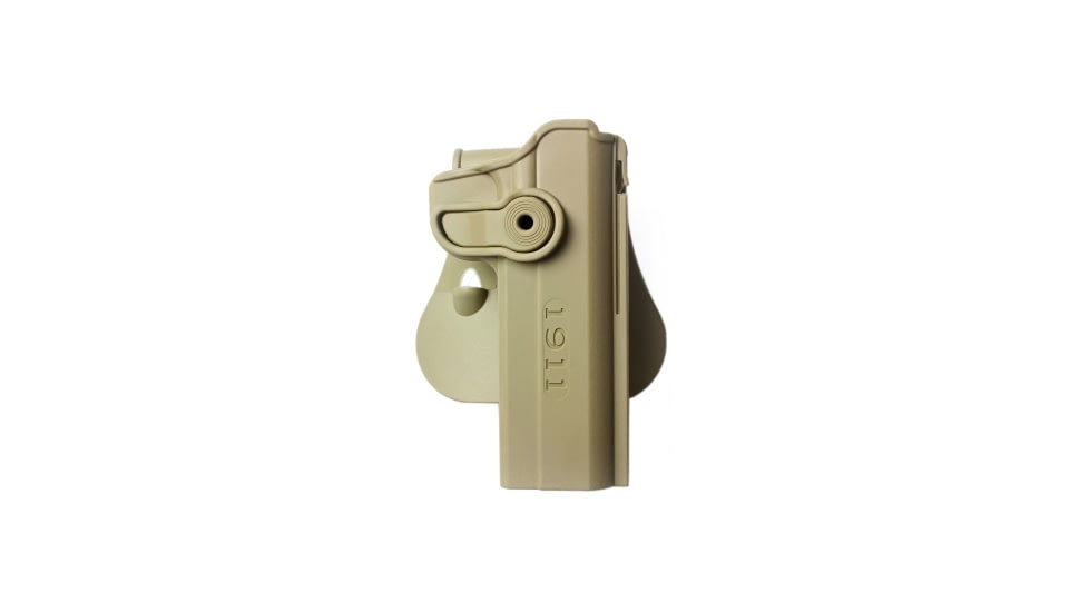 IMI Defense Polymer OWB Paddle Holster, SIG Sauer 1911, SIG Sauer 1911 5in, Flat Dark Earth, Right, IMI-Z1100FDE