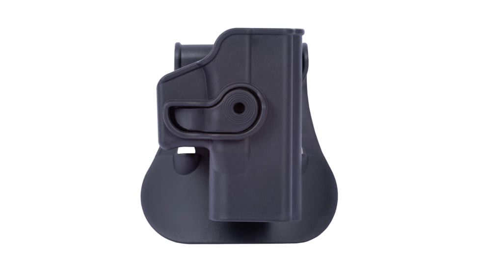 IMI Defense Polymer OWB Paddle Holster, Glock 23 Gen 4, Glock 26 Gen 5, Glock 27 Gen 4, Glock 28 Gen 4, Glock 33 Gen 4, Glock 36 Gen 4, Black, Right, IMI-Z1040BLACK