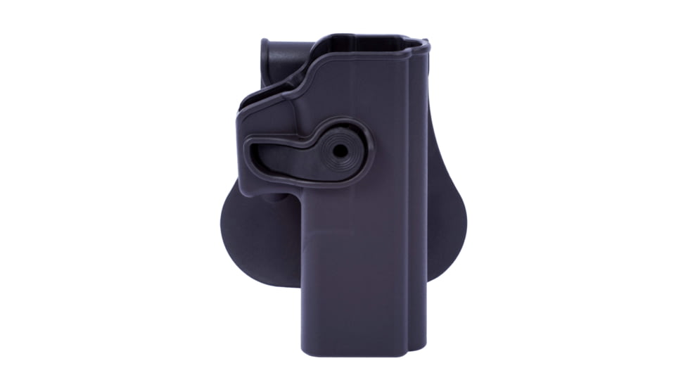 IMI Defense Polymer OWB Paddle Holster, Glock 20 Gen 4, Glock 21 Gen 4, Glock 28 Gen 4, Glock 30 Gen 4, Glock 37 Gen 4, Glock 38 Gen 4, Glock 41 Gen 4, Black, Right, IMI-Z1050BLACK