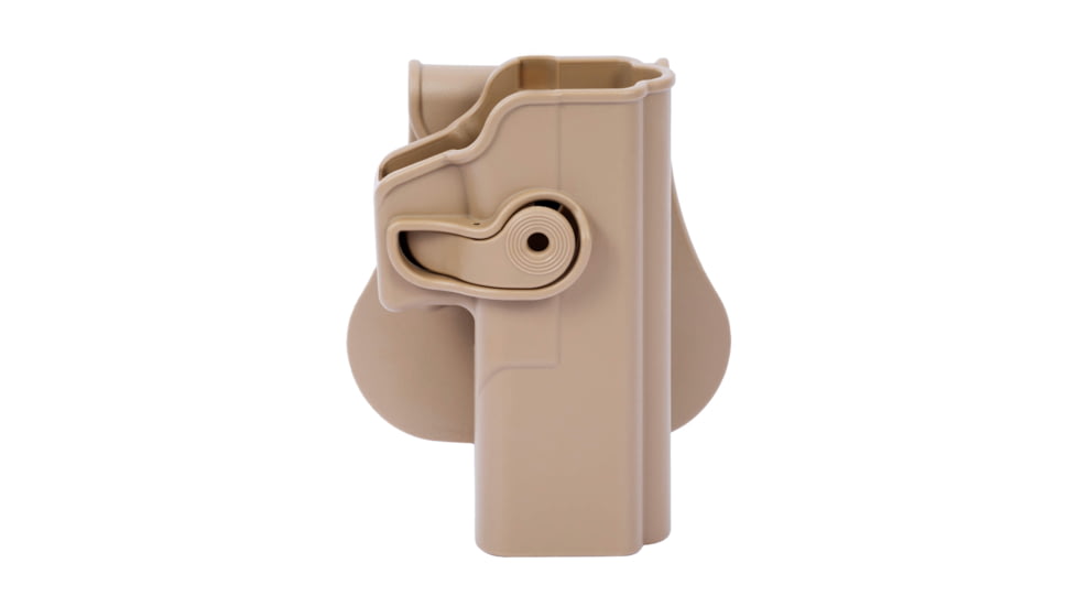 IMI Defense Polymer OWB Paddle Holster, Glock 20 Gen 4, Glock 21 Gen 4, Glock 28 Gen 4, Glock 30 Gen 4, Glock 37 Gen 4, Glock 38 Gen 4, Glock 41 Gen 4, Olive Drab Green, Right, IMI-Z1050O.D. GREEN
