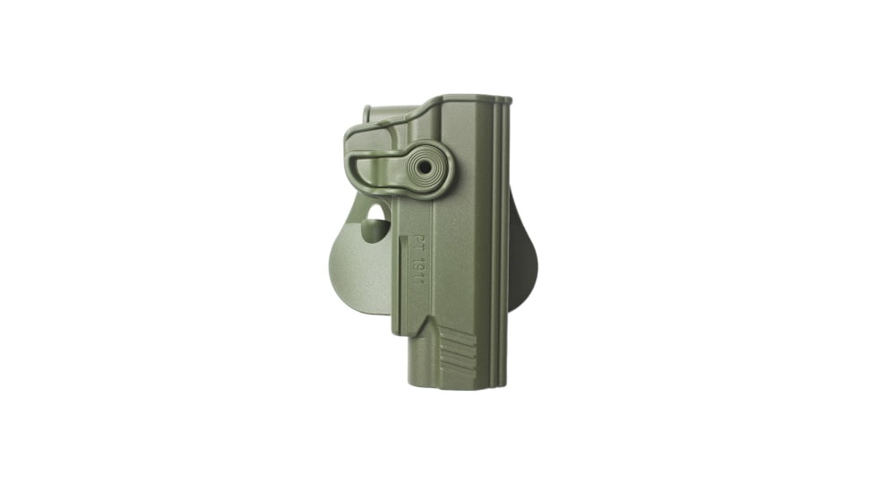 IMI Defense Polymer OWB Paddle Holster, Taurus PT1911, Olive Drab Green, Right, IMI-Z1130O.D. GREEN
