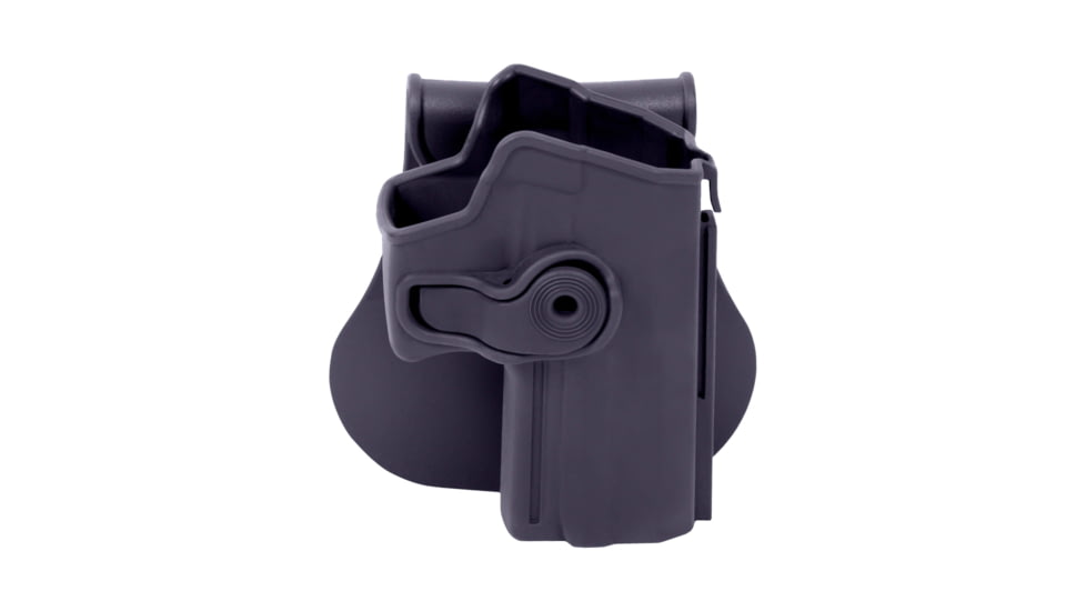 IMI Defense Polymer OWB Paddle Holster, Heckler &amp; Koch USP .40 S&amp;W, Heckler &amp; Koch USP Compact 9mm Luger, Black, Right, IMI-Z1150BLACK