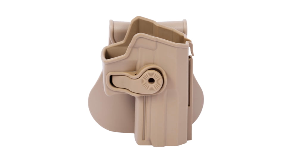IMI Defense Polymer OWB Paddle Holster, Heckler &amp; Koch USP .40 S&amp;W, Heckler &amp; Koch USP Compact 9mm Luger, Flat Dark Earth, Right, IMI-Z1150FDE