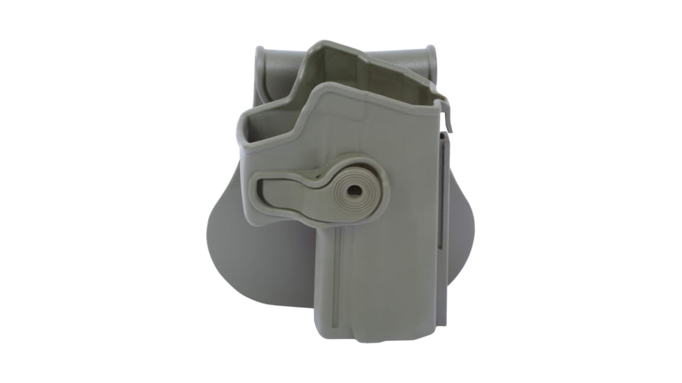 IMI Defense Polymer OWB Paddle Holster, Heckler &amp; Koch USP .40 S&amp;W, Heckler &amp; Koch USP Compact 9mm Luger, Olive Drab Green, Right, IMI-Z1150O.D. GREEN
