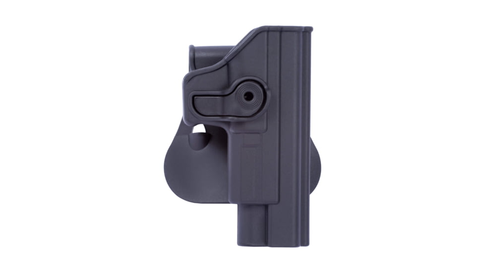 IMI Defense Polymer OWB Paddle Holster, Springfield Armory XD, Springfield Armory XD-M, Black, Right, IMI-Z1180BLACK