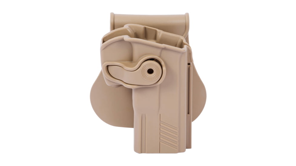 IMI Defense Polymer OWB Paddle Holster, Taurus G2c, Taurus PT24/7 Compact, Taurus PT24/7 Gen 2, Flat Dark Earth, Right, IMI-Z1200FDE
