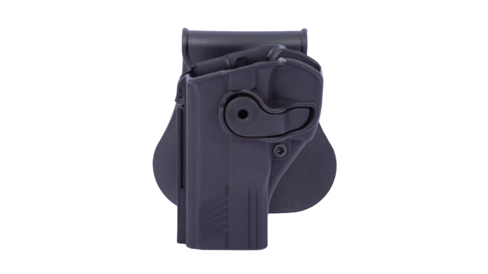 IMI Defense Polymer OWB Paddle Holster, Taurus G2c, Taurus PT24/7 Compact, Taurus PT24/7 Gen 2, Black, Left, IMI-Z1200LHBLACK