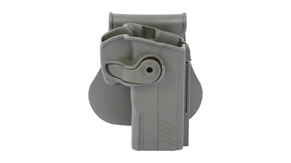 IMI Defense Polymer OWB Paddle Holster, Taurus G2c, Taurus PT24/7 Compact, Taurus PT24/7 Gen 2, Olive Drab Green, Right, IMI-Z1200O.D. GREEN