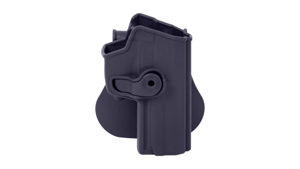 IMI Defense Polymer OWB Paddle Holster, Heckler &amp; Koch USP .45 ACP, Black, Right, IMI-Z1210BLACK
