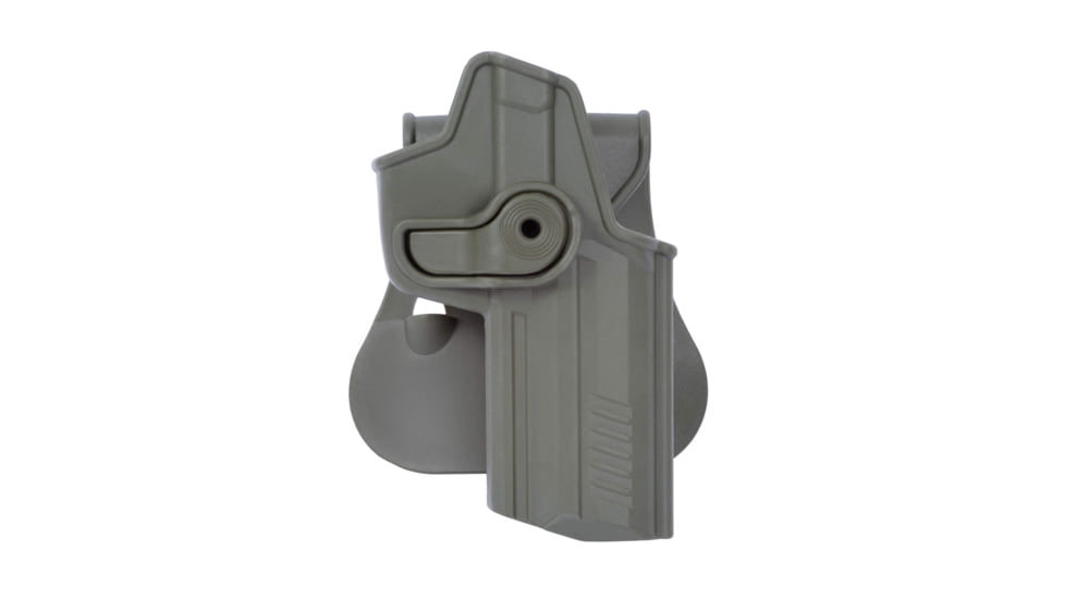 IMI Defense Polymer OWB Paddle Holster, Heckler &amp; Koch USP .45 ACP, Heckler &amp; Koch USP Compact .45 ACP, Flat Dark Earth, Right, IMI-Z1220FDE