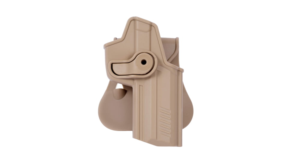 IMI Defense Polymer OWB Paddle Holster, Heckler &amp; Koch USP .45 ACP, Heckler &amp; Koch USP Compact .45 ACP, Olive Drab Green, Right, IMI-Z1220O.D. GREEN