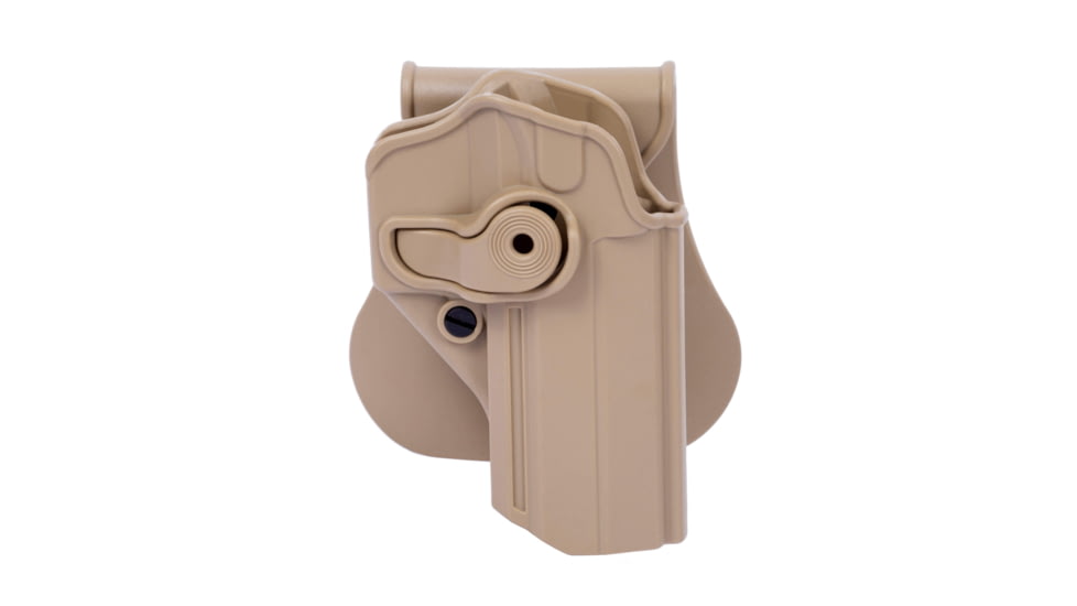 IMI Defense Polymer OWB Paddle Holster, IWI Jericho, Magnum Research Baby Eagle .40 S&amp;W, Magnum Research Baby Eagle 9mm, Flat Dark Earth, Right, IMI-Z1270FDE