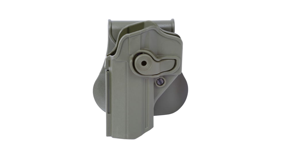 IMI Defense Polymer OWB Paddle Holster, IWI Jericho, Magnum Research Baby Eagle .40 S&amp;W, Magnum Research Baby Eagle 9mm, Olive Drab Green, Left, IMI-Z1270LHO.D. GREEN