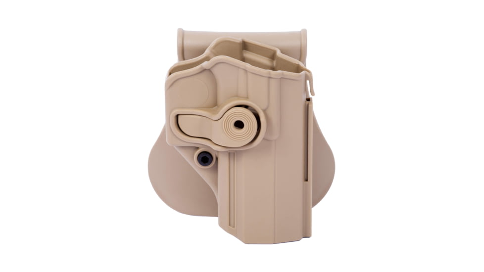 IMI Defense PSL Polymer IWI Jericho, Magnum Research Baby Eagle .40 S&amp;W, Magnum Research Baby Eagle 9mm OWB Paddle Holster, Flat Dark Earth, Right, IMI-Z1300FDE