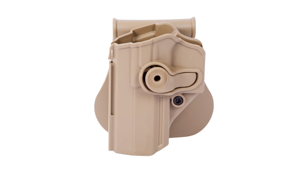 IMI Defense PSL Polymer IWI Jericho, Magnum Research Baby Eagle .40 S&amp;W, Magnum Research Baby Eagle 9mm OWB Paddle Holster, Flat Dark Earth, Left, IMI-Z1300LHFDE
