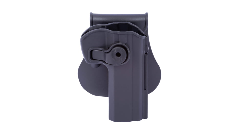 IMI Defense Polymer OWB Paddle Holster, CZ 75, CZ 75 B Compact, CZ 75 BD, CZ 75 P-01 Omega, CZ 85, Black, Right, IMI-Z1330BLACK