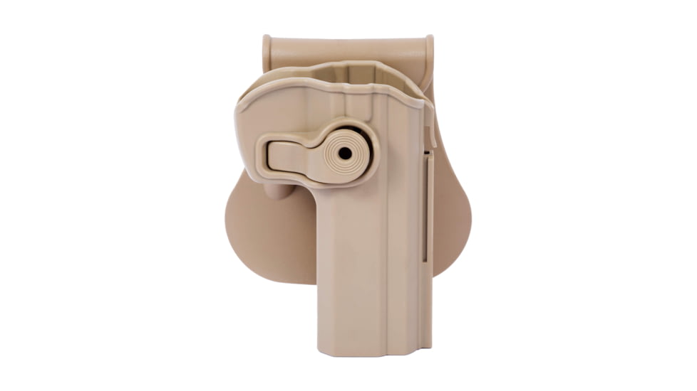 IMI Defense Polymer OWB Paddle Holster, CZ 75, CZ 75 B Compact, CZ 75 BD, CZ 75 P-01 Omega, CZ 85, Flat Dark Earth, Right, IMI-Z1330FDE