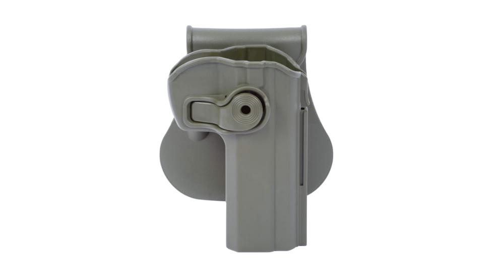 IMI Defense Polymer OWB Paddle Holster, CZ 75, CZ 75 B Compact, CZ 75 BD, CZ 75 P-01 Omega, CZ 85, Olive Drab Green, Right, IMI-Z1330O.D. GREEN