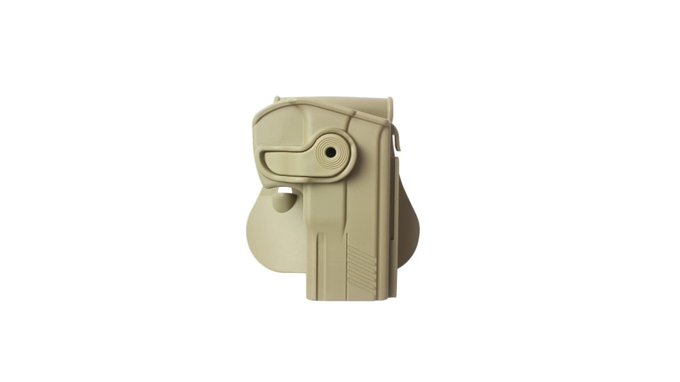 IMI Defense Polymer OWB Paddle Holster, Taurus PT800 Series, Flat Dark Earth, Right, IMI-Z1360FDE