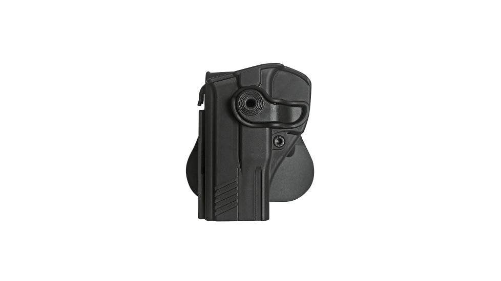 IMI Defense Polymer OWB Paddle Holster, Taurus PT800 Series, Black, Left, IMI-Z1360LHBLACK