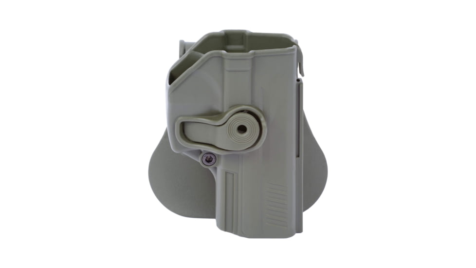 IMI Defense Polymer OWB Paddle Holster, Heckler &amp; Koch P2000, Heckler &amp; Koch P30, Olive Drab Green, Right, IMI-Z1380O.D. GREEN