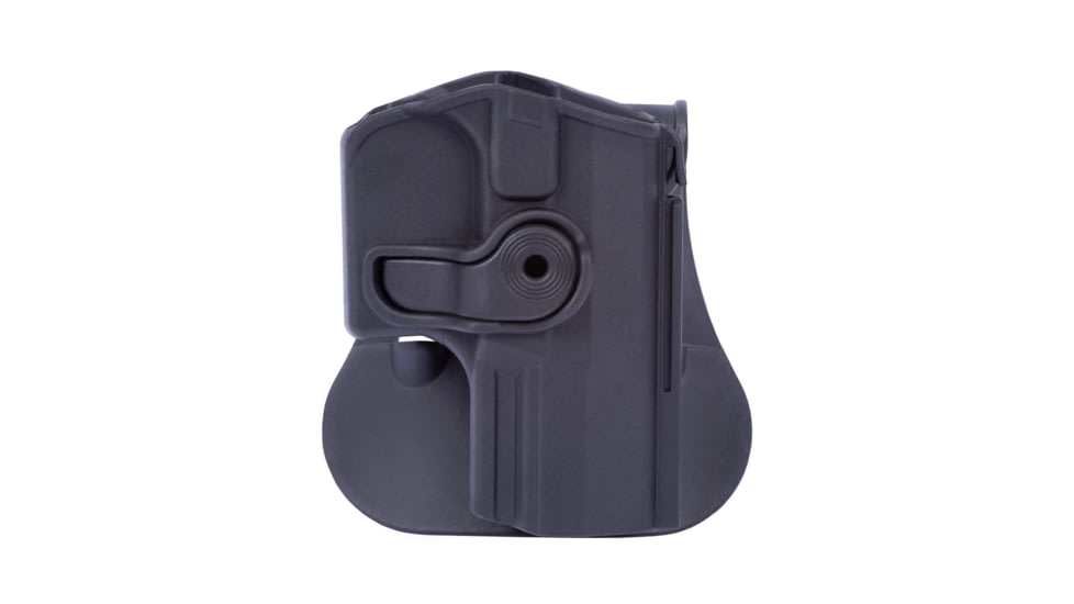 IMI Defense Polymer OWB Paddle Holster, Walther P99, Walther PPQ M1, Walther PPQ M2, Walther PPQ Navy SD, Walther Q5 Match, Black, Left, IMI-Z1420BLACK