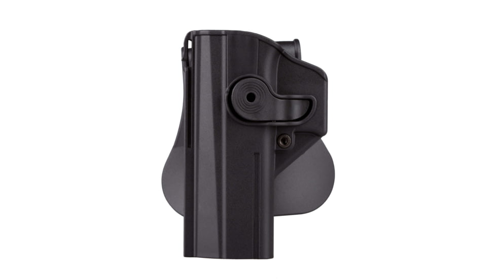 IMI Defense Polymer OWB Paddle Holster, CZ P-09, CZ Shadow 2, Black, Left, IMI-Z1450LHBLACK