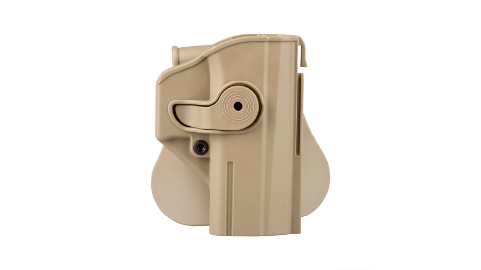 IMI Defense Polymer OWB Paddle Holster, CZ P-07, Flat Dark Earth, Right, IMI-Z1460FDE