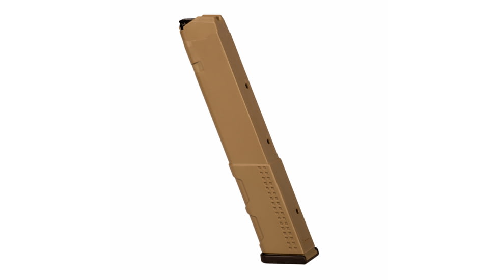 IMI Defense Polymer Glock 17, Glock 18, Glock 19, Glock 19x, Glock 26, Glock 34, Glock 45, 9mm Luger, 31 Round Pistol Magazine, Flat Dark EarthIMI-ZMG31RF.D.E