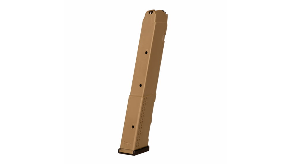 IMI Defense Polymer Glock 17, Glock 18, Glock 19, Glock 19x, Glock 26, Glock 34, Glock 45, 9mm Luger, 31 Round Pistol Magazine, Flat Dark EarthIMI-ZMG31RF.D.E